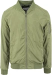 Urban Classics TB1258 Light Bomber Bomberjacke Dunkelgrün/Khaki/Grün