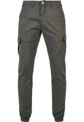 URBAN CLASSICS Cargohose AOP Glencheck Cargo Jog Pants (1-tlg) 