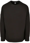 Urban Classics Rundhalspullover Cut On Sleeve Naps Interlock Crew Dunkelbraun/Schwarz/Khaki/Dunkelgrün/Braun/Dunkelgrau/Grau