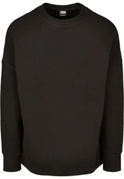 Rundhalspullover Herren Cut On Sleeve Naps Interlock Crew (1-tlg)
