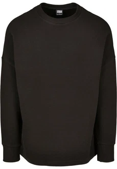 Urban Classics Rundhalspullover Cut On Sleeve Naps Interlock Crew