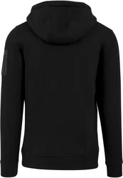 URBAN CLASSICS Sweatshirt Bomber Hoody Schwarz