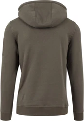 URBAN CLASSICS Sweatshirt Bomber Hoody Dunkelgrün/Khaki