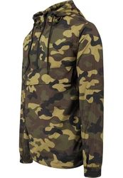 URBAN CLASSICS Anorak Herren Camo Pull Over Windbreaker (1) Camo
