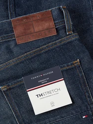 Tommy Hilfiger Straight-Jeans STRAIGHT DENTON STR CREST INDIGO Indigo