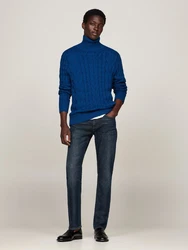Tommy Hilfiger Straight-Jeans STRAIGHT DENTON STR CREST INDIGO Indigo