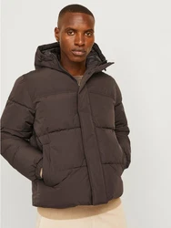 JACK & JONES Jacke 'JJEBradley' Dunkelbraun/Grau/Braun/Dunkelgrün/Khaki