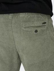 ONLY & SONS Hose TAP CORDUROY 0185 PANT NOOS stone