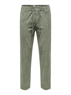 ONLY & SONS Hose TAP CORDUROY 0185 PANT NOOS stone