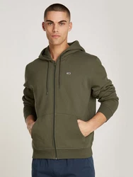 Tommy Jeans Sweatshirt TJM REG S FLAG ZIP FLEECE THRU 
