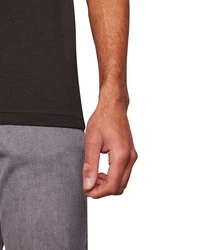 Pierre Cardin T-Shirt V DP (Packung, 2er-Pack) Schwarz/Dunkelbraun/Dunkelgrau/Khaki