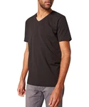 Pierre Cardin T-Shirt V DP (Packung, 2er-Pack) Schwarz/Dunkelbraun/Dunkelgrau/Khaki