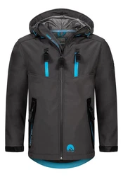 Arctic Seven Softshelljacke ASLasaro Dunkelblau/Dunkelgrau/Grau/Blau