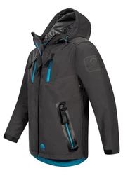 Arctic Seven Softshelljacke ASLasaro Dunkelblau/Dunkelgrau/Grau/Blau