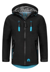 Arctic Seven Softshelljacke ASLasaro Blau/Schwarz/Türkis