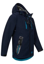 Arctic Seven Softshelljacke ASLasaro Dunkelblau/Blau/Hellblau