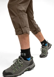 Maier Sports Funktionshose Nil Khaki/Braun