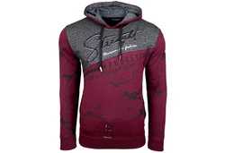 Baxboy Herren Pullover Hoodie Sweatjacke Longsleeve Sweatshirt Jacke Langarm Kapuzenpullover Hoody Sweater (2628) 2628
