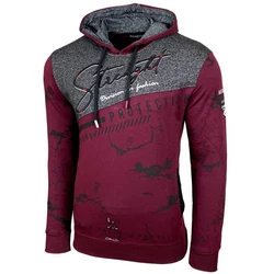 Baxboy Herren Pullover Hoodie Sweatjacke Longsleeve Sweatshirt Jacke Langarm Kapuzenpullover Hoody Sweater (2628) 2628