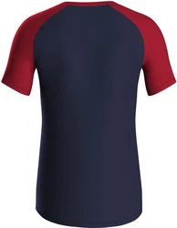 Jako T-Shirt Iconic marine/chili rot