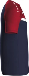 Jako T-Shirt Iconic marine/chili rot