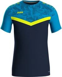 Jako T-Shirt Iconic marine/JAKO blau/neongelb
