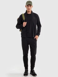 BIG STAR Sweatshirt WLADOR Schwarz/Dunkelgrün/Khaki/Dunkelgrau