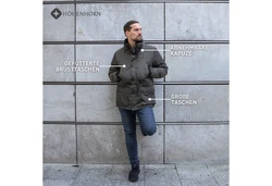 Höhenhorn Mangard Herren Winter Jacke Dunkelgrün/Khaki/Grün