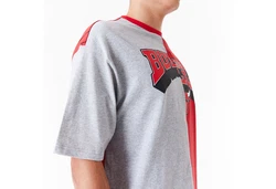 New Era T-Shirt NBA Chibul Half Pinstrip rot