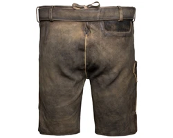 Stockerpoint Trachtenlederhose Bastian Khaki/Braun/Dunkelbraun/Grau