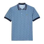 Lacoste Poloshirt Monogramm Polo Blau/Hellblau/Dunkelblau