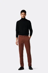MMX Chinohose Braun/Rot