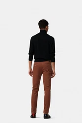 MMX Chinohose Braun/Rot