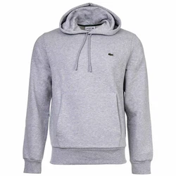 Lacoste Hoodie Logo Hoodie Grau/Hellgrau