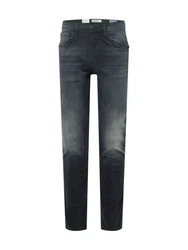 Blend Slim-fit Jeans Jet (1-tlg) Dunkelblau/Grau/Dunkelgrau