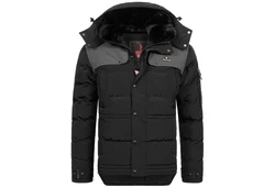 Höhenhorn Adamelo Herren Winter Jacke Schwarz/Grau/Dunkelgrau