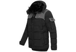Höhenhorn Adamelo Herren Winter Jacke Schwarz/Grau/Dunkelgrau