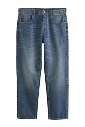 Straight-Jeans Baumwolljeans (1-tlg)