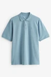 Next Poloshirt Hellblau/Blau