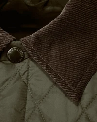 Barbour Steppjacke Liddesdale Quilt Dunkelgrün/Grün