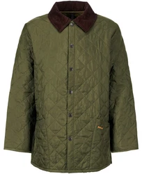 Barbour Steppjacke Liddesdale Quilt Dunkelgrün/Grün