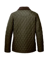 Barbour Steppjacke Liddesdale Quilt Dunkelgrün/Grün