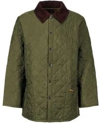 Barbour Steppjacke Liddesdale Quilt Dunkelgrün/Grün