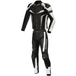 Bse Motorradkombi Bse Lederkombi Mille 2tlg. schwarz / wei Herren 62