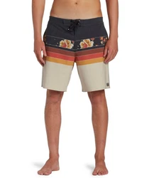 Billabong Badeshorts M Spinner Lt Herren Beige/Rosa/Bordeaux