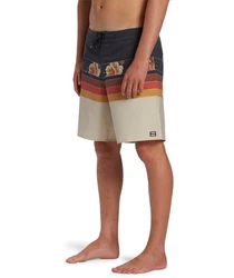 Billabong Badeshorts M Spinner Lt Herren Beige/Rosa/Bordeaux