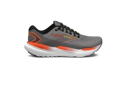 Brooks Glycerin 21 Herren Laufschuh GRAU/MANDARINROT/GRÜN