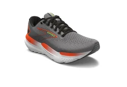 Brooks Glycerin 21 Herren Laufschuh GRAU/MANDARINROT/GRÜN