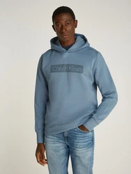 Calvin Klein Kapuzensweatshirt BOX STRIPED LOGO HOODIE 