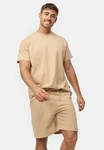 Indicode Sweatshorts Comfy Khaki/Beige/Braun